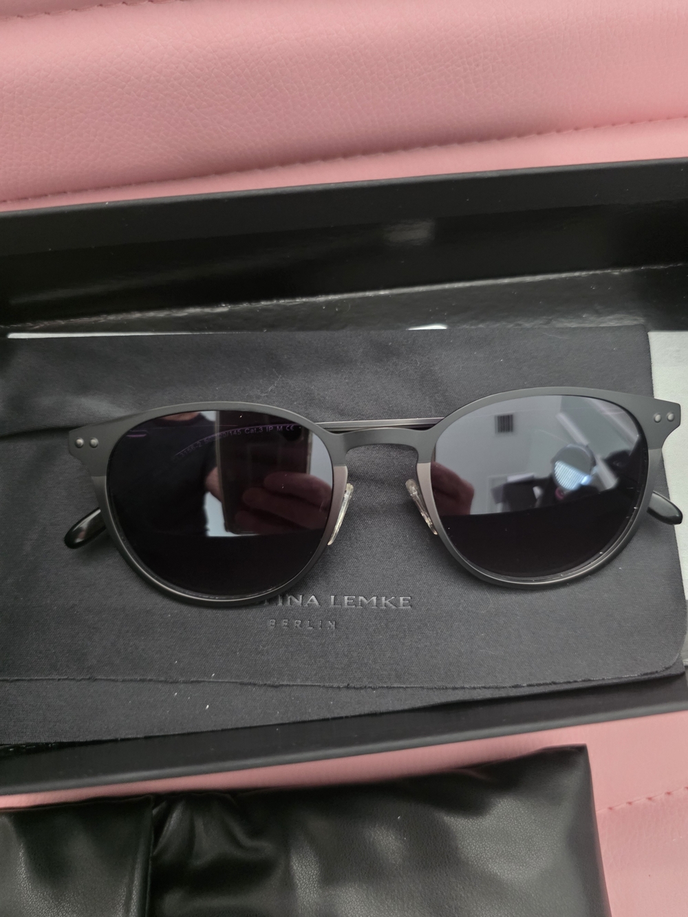 Sunglasses in case